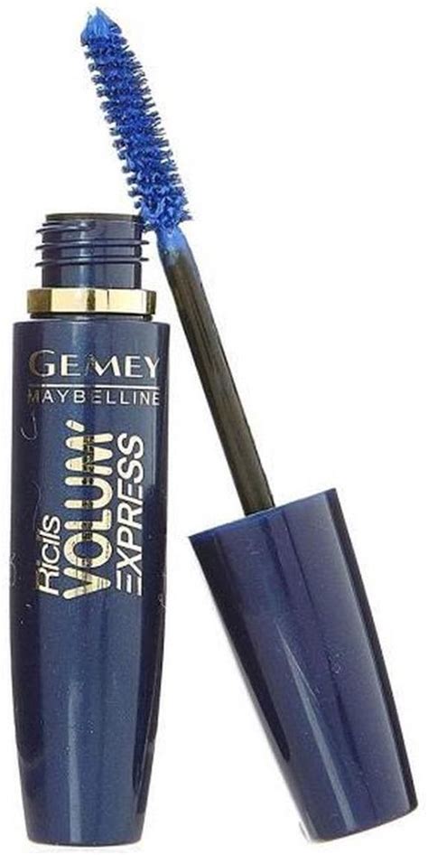 maybelline blue mascara waterproof.